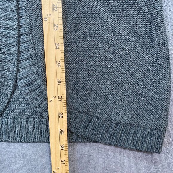 Bongo Womens Sleeveless Gray Cable Knit Sweater Vest Size Medium - Picture 8 of 9